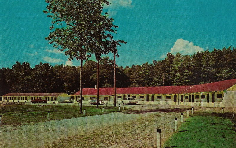 Century Motel - Old Postcard (newer photo)